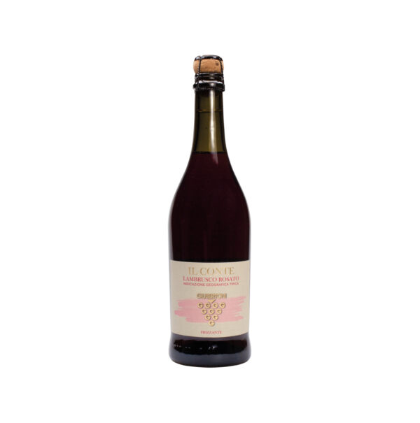 Lambrusco IGT "Conte" Rosato Cantine Giubertoni