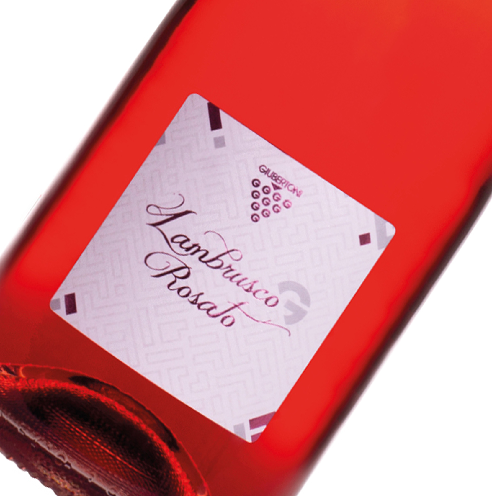 Lambrusco rosato dettaglio